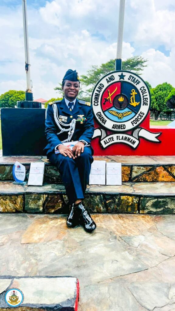 Nigeria's First Female Fighter Pilot Wins Top Awards In Ghana