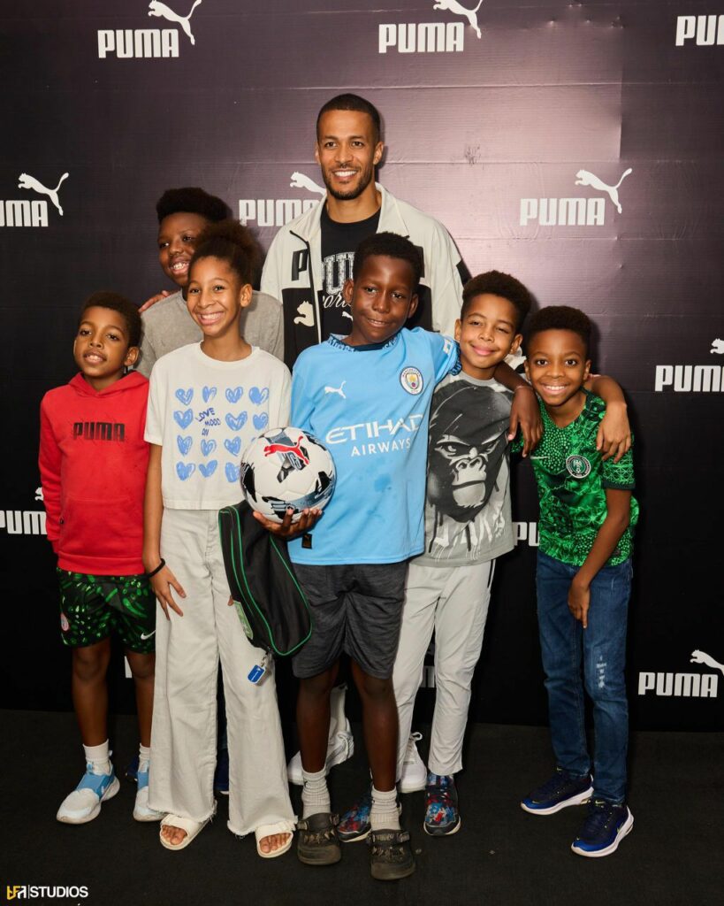 Football Fans Throng Lagos Mall To Meet Troost-Ekong Ahead Of Charity Game