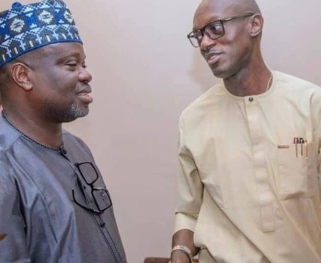 L-R: KSCOE Provost, Dr Femi Fashagba, and Prince Olatunji Olusoji.