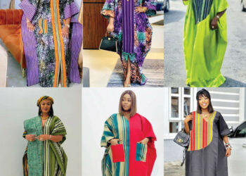 Bubu Gowns Fused With Aso Oke: A Bold Fashion Statement For Everyone