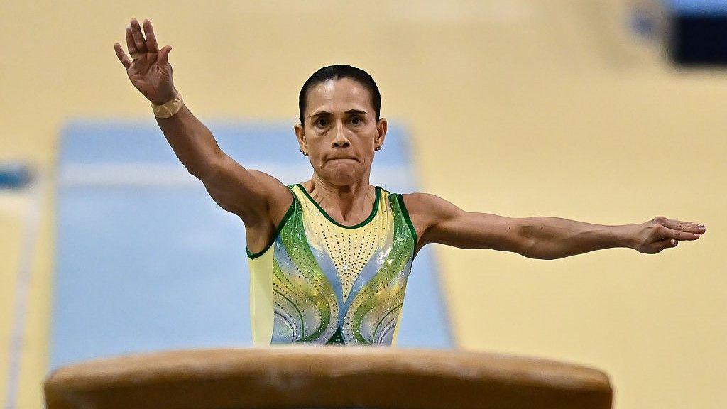 Chusovitina Wins Silver Medal At World Challenge Cup