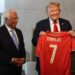 Trump Gifted Signed Cristiano Ronaldo Portugal Shirt
