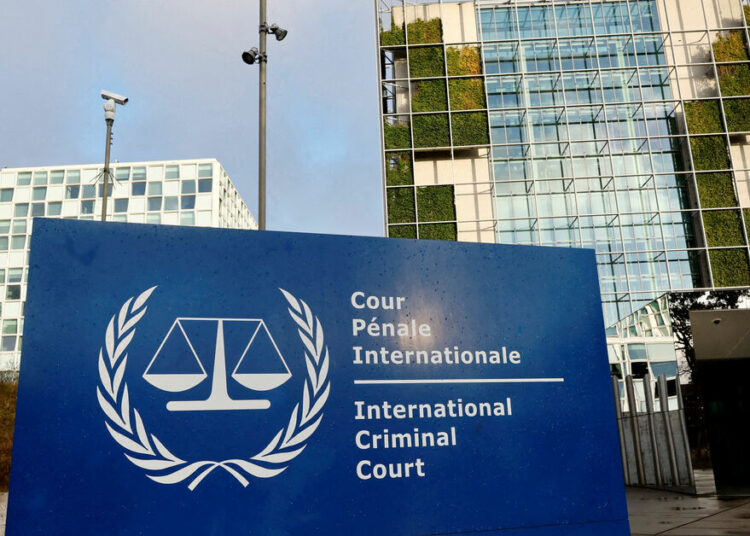 FILE PHOTO: A general view of the International Criminal Court in The Hague, Netherlands, March 12, 2025. REUTERS/Wolfgang Rattay/File Photo