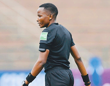 Namibia's Referee Antsino To Officiate WAFCON 2024 Final 1 Antsino Twanyanyukwa