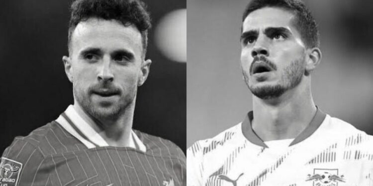Diogo Jota (l), André Silva