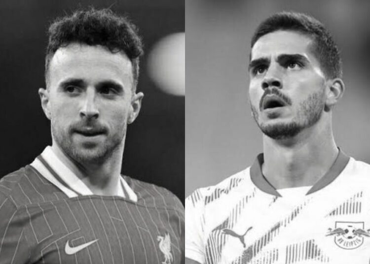 Diogo Jota (l), André Silva