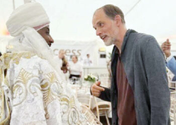 Emir Sanusi Meets England Manager At Polo Event In Surrey