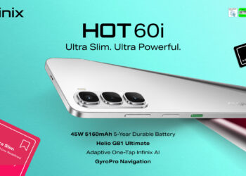 Infinix Launches HOT 60i In Nigeria: One-Tap AI, Slim Design, And Smart Power For The Modern Hustler