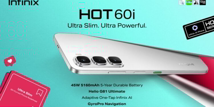 Infinix Launches HOT 60i