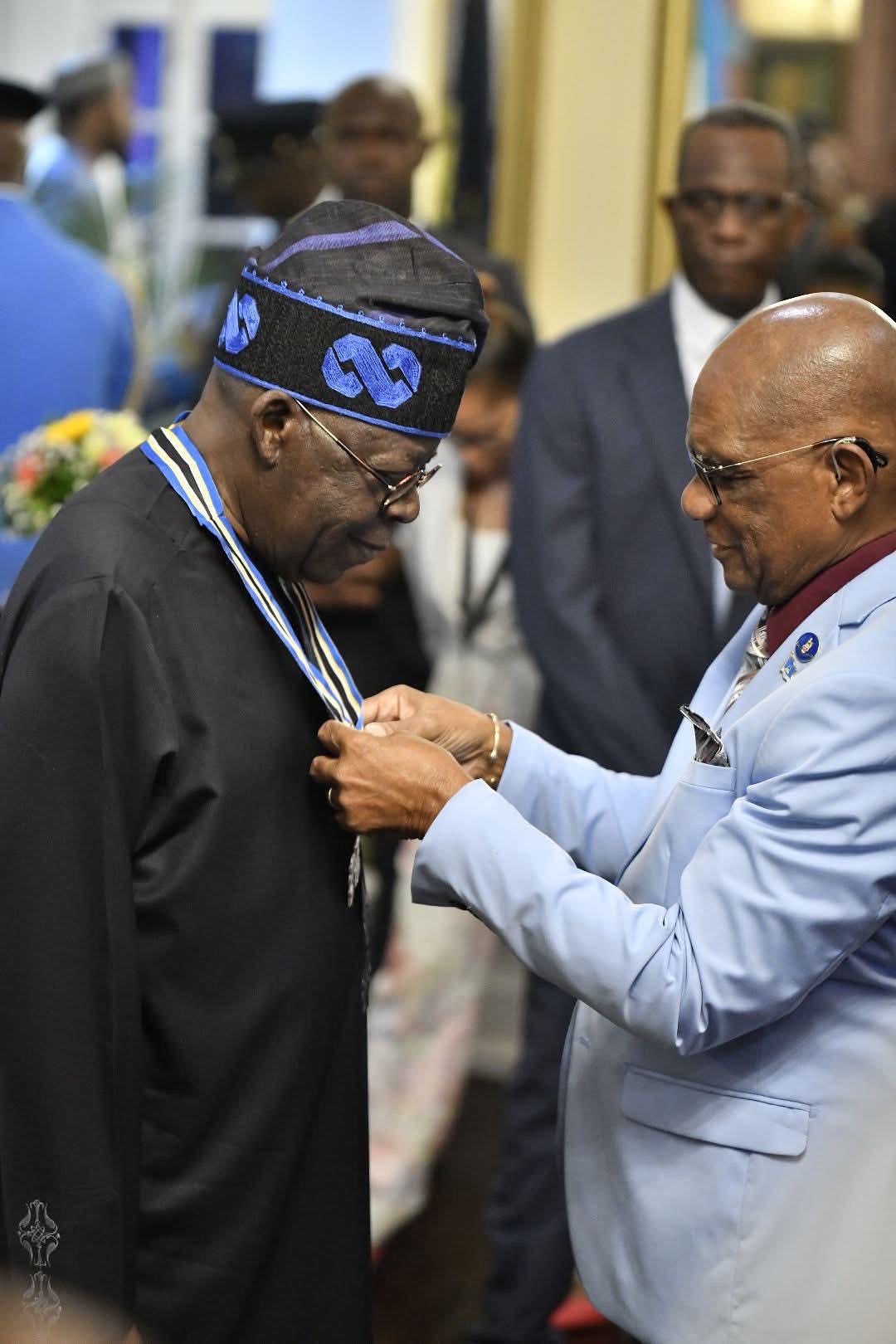Saint Lucia Honours Tinubu with Highest National Award