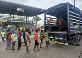 PICTORIAL: FCTA Arrests 210 Beggars Over Alleged Criminal Activities In Abuja