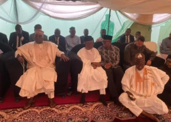 Shettima, Atiku, Zulum, Radda, Obi, El-Rufai, Others Attend Fidau Prayer For Buhari