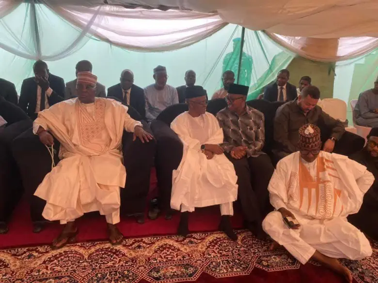 Shettima, Atiku, Zulum, Radda, Obi, El-Rufai, Others Attend Fidau Prayer For Buhari