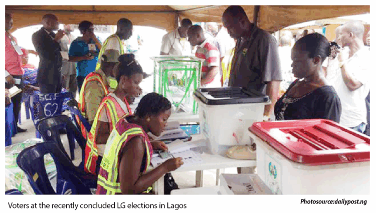 APC Sweeps Lagos LG Poll