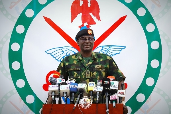 Granting Amnesty For Bandits, Terrorists Not Our Mandate – DHQ Clarifies 1 Maj. Gen Markus Kangye