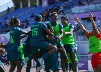 WAFCON 2025: Falcons Humble Zambia 5-0, Swim Into Semifinals