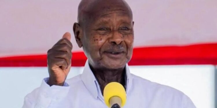 Ugandan President Yoweri Museveni.