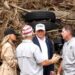 Trump Surveys Texas Flood Damage With 120 Dead, 160 Missing