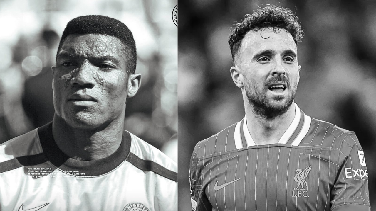 Nigerian Players, Others Mourn Peter Rufai, Diogo Jota