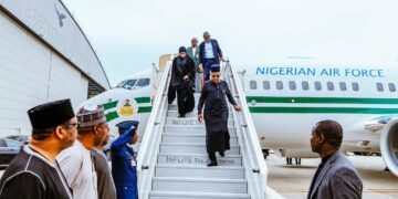 JUST-IN: VP Shettima Arives Katsina With Ex-President Buhari’s Remains