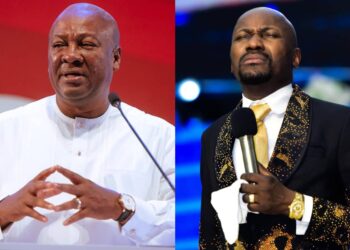 Nigeria’s Apostle Johnson Suleman Visits Ghanaian President Mahama