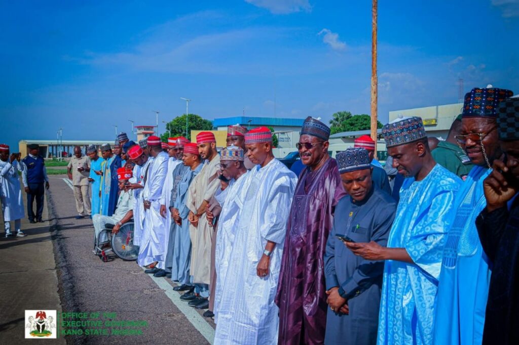 Shettima Visits Kano To Condole With Dantata's Family