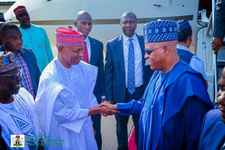 Shettima Visits Kano To Condole With Dantata's Family