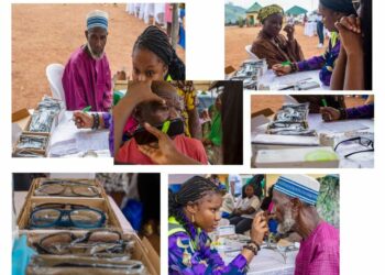 Rotary Club of Abuja (The Grandfather) Enhances Maternal Health, Free Eyeglasses To 250 Sheratti Residents
