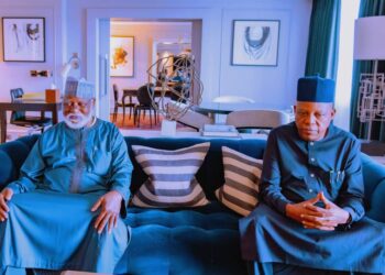 VP Shettima Visits Ex-Head Of State Abdulsalami In London