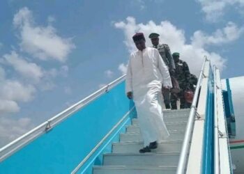 PICTORIAL: Niger Republic’s PM, Delegates Arrive Katsina For Buhari’s Funeral
