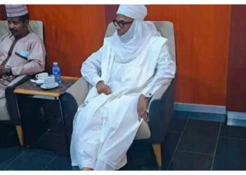 PICTORIAL: Buhari’s Ex-Minister Amaechi Storms Daura In Traditional Regalia