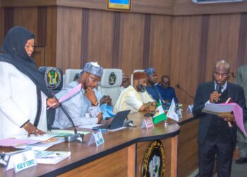 PICTORIAL: Gov Lawal Charges New Zamfara Judges On Quick Dispensation Of Justice