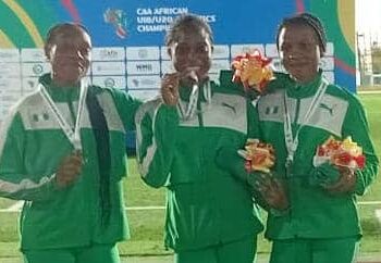 CAA U18/20 Champ: Team Nigeria Clinch 2 Gold Medals In Women Heats