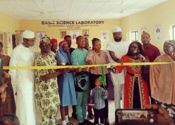 Ex-corps Member Unveils Landmark Science Laboratory Project For GJSS Life Camp Students