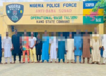 Police Arrest Notorious Armed Robbery Suspect, 14 Others In Kano