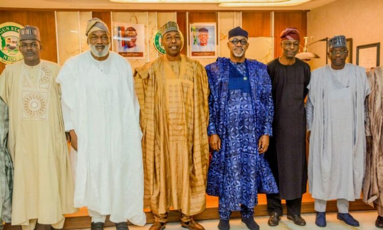 Zulum Visits Abiodun