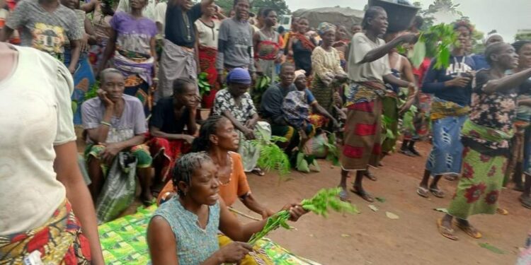 Benue Women Block Highway