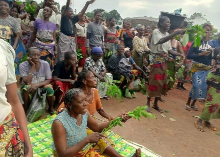 Benue Women Block Highway