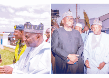 Governor Inuwa Yahaya Leads Northern Governors To Pay Final Respects At Buhari’s Funeral