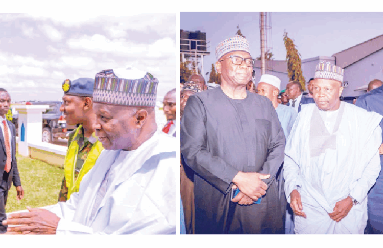 Governor Inuwa Yahaya Leads Northern Governors To Pay Final Respects At Buhari's Funeral