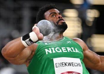 Nigeria’s Enekwechi Sets New African Record In Men’s Shot Put