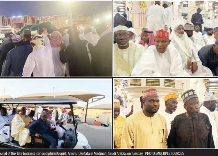 Dantata Laid To Rest In Madinah