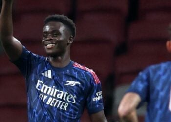 Saka Scores As Arsenal Beats Milan In Pre-season Opener
