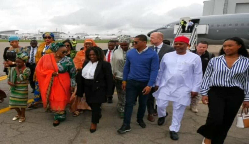 Colombian VP Arrives Abuja On Official Visit