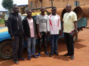 PICTORIAL: 25 Family Members Of ISWAP Fighters Surrender In Borno 8 25 Family Members Of ISWAP Fighters Surrender In Borno3