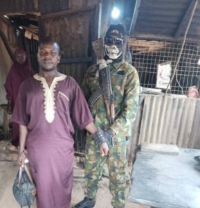 PICTORIAL: 25 Family Members Of ISWAP Fighters Surrender In Borno 4 25 Family Members Of ISWAP Fighters Surrender In Borno7