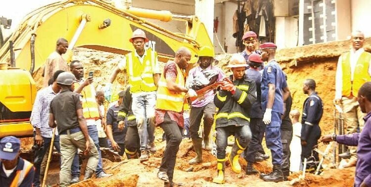 Abuja Excavation Site Wall Collapses
