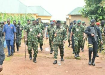 CDS Visits Plateau, Says Cycle Of Destruction, Displacement Must End