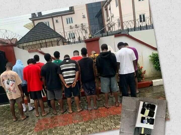 EFCC Arrests 14 Cyber Criminals In Akwa Ibom