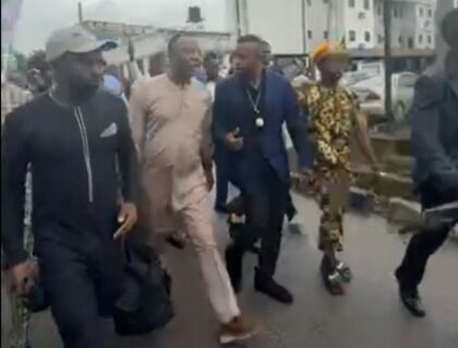 JUST-IN: Police Detain Sowore Over Alleged Criminal Defamation 1 IMG 20250806 WA0018